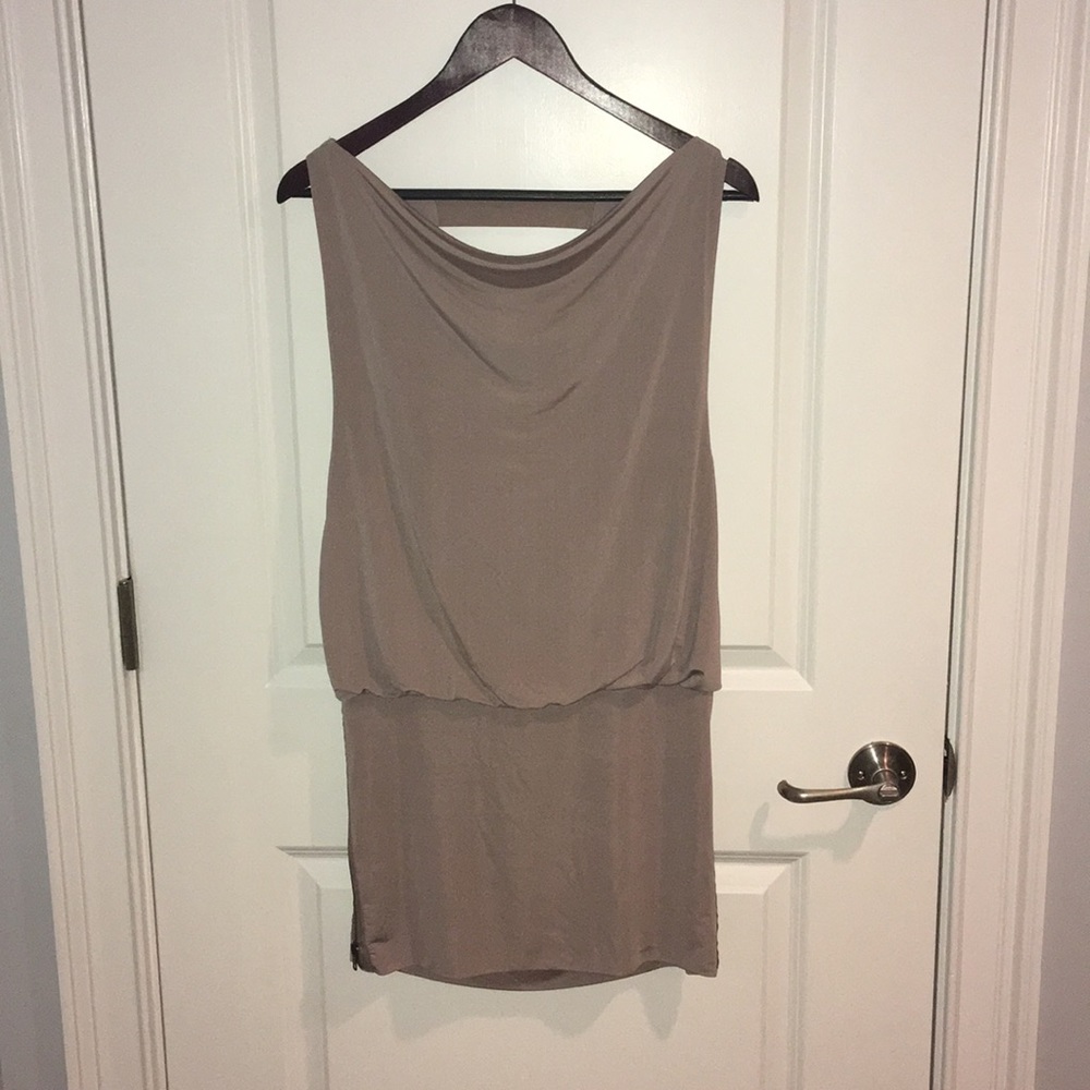 Tan dress